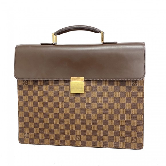 Louis Vuitton PM Ebene Damier Brown Business Bag Altona - Picture 1 of 9